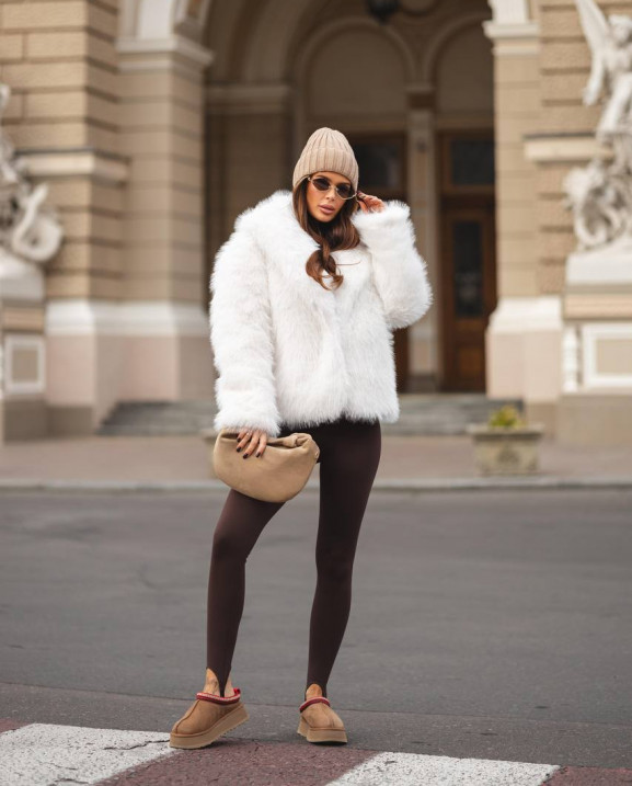 98 Шуба з екохутра